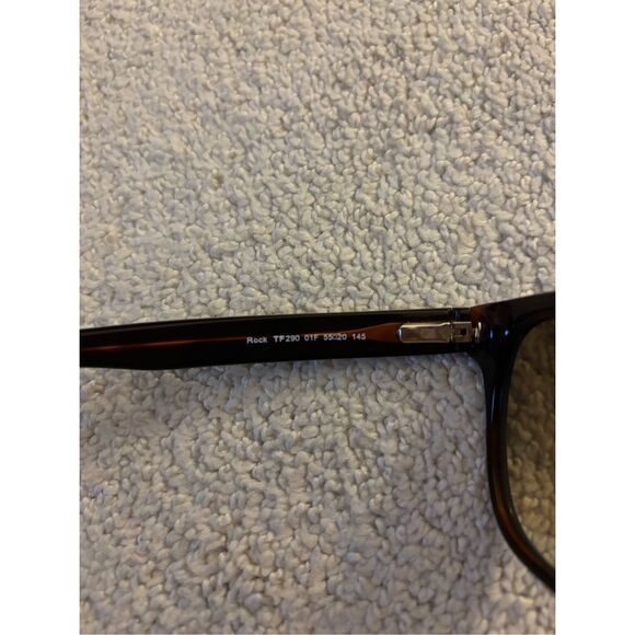 TOM FORD Acetate Rock Sunglasses TF290 Black - Picture 8 of 13